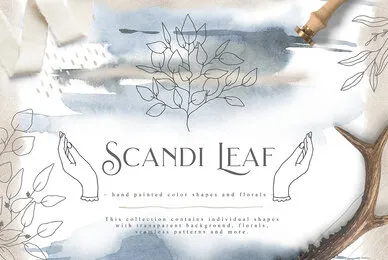 Scandi Leaf Collection
