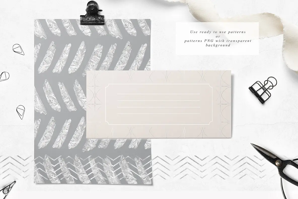 Fancy Silver Pattern Collection Patterns - YouWorkForThem