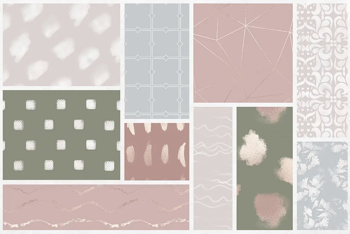 Trendy Shine Pattern Collection Patterns - YouWorkForThem