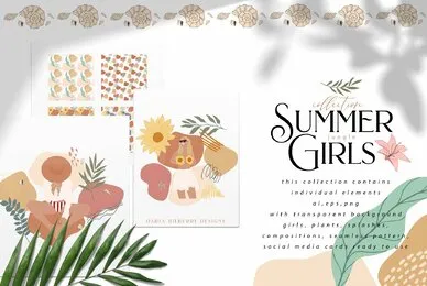 Summer Jungle Girls Collection