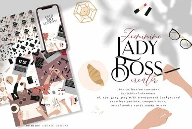 Feminine Lady Boss Creator