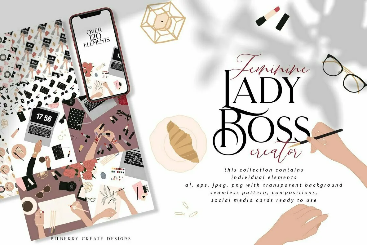 Feminine Lady Boss Creator