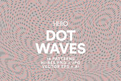 Dot Waves Patterns