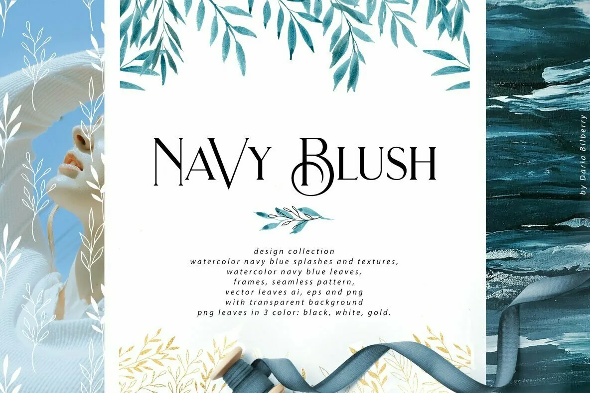 Navy Blush Collection