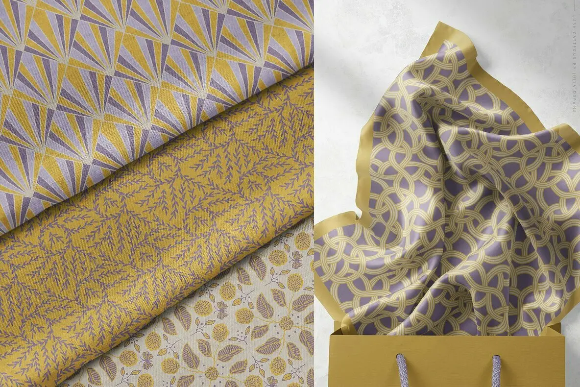 Lush Patterns In Store Lush Seamless Patterns Kit Patterns - YouWorkForThem