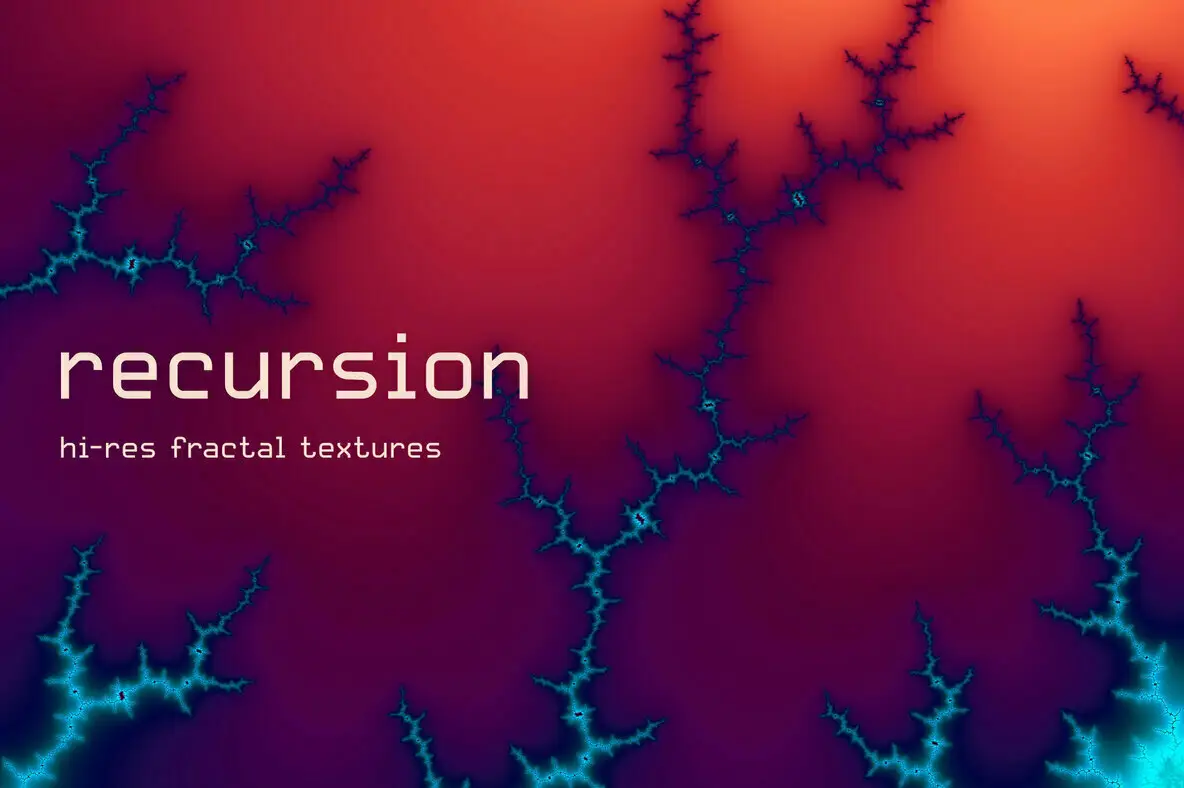 Recursion – Hi-res Fractal Textures