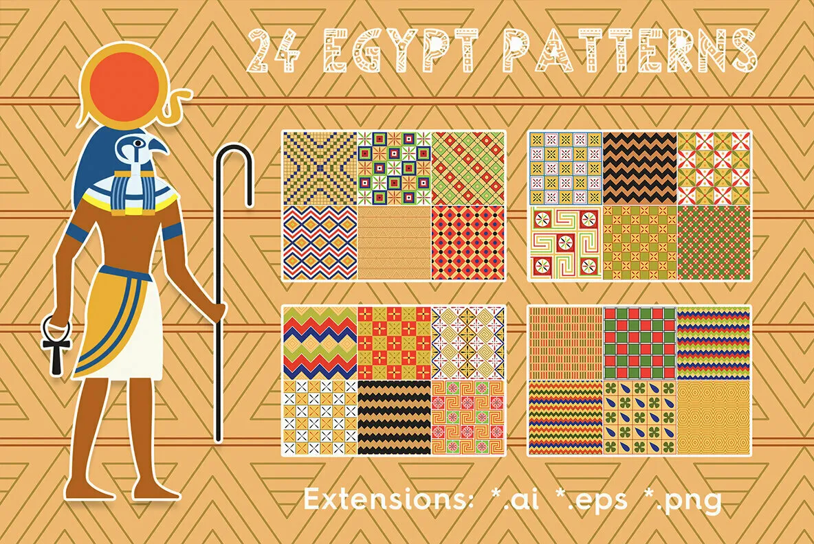 ancient egyptian patterns