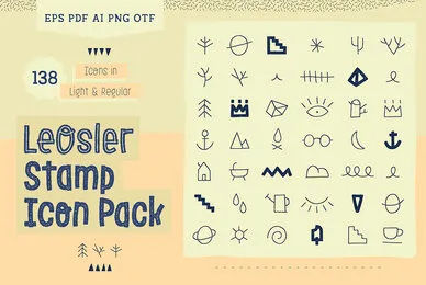 LeOsler Stamp Icon Pack