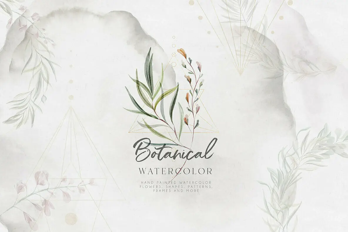 Watercolor Botanical Collection