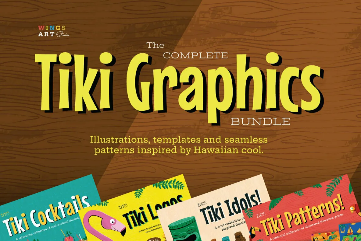 The Complete Tiki Graphics Bundle