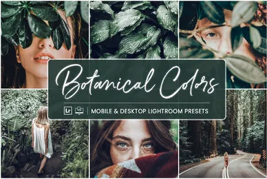 Botanical Colors   Mobile  Desktop Lightroom Presets