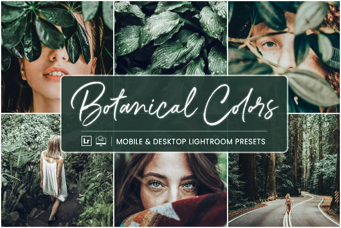 Botanical Colors - Mobile & Desktop Lightroom Presets