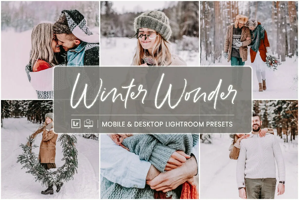 Winter Wonder - Mobile & Desktop Lightroom Presets