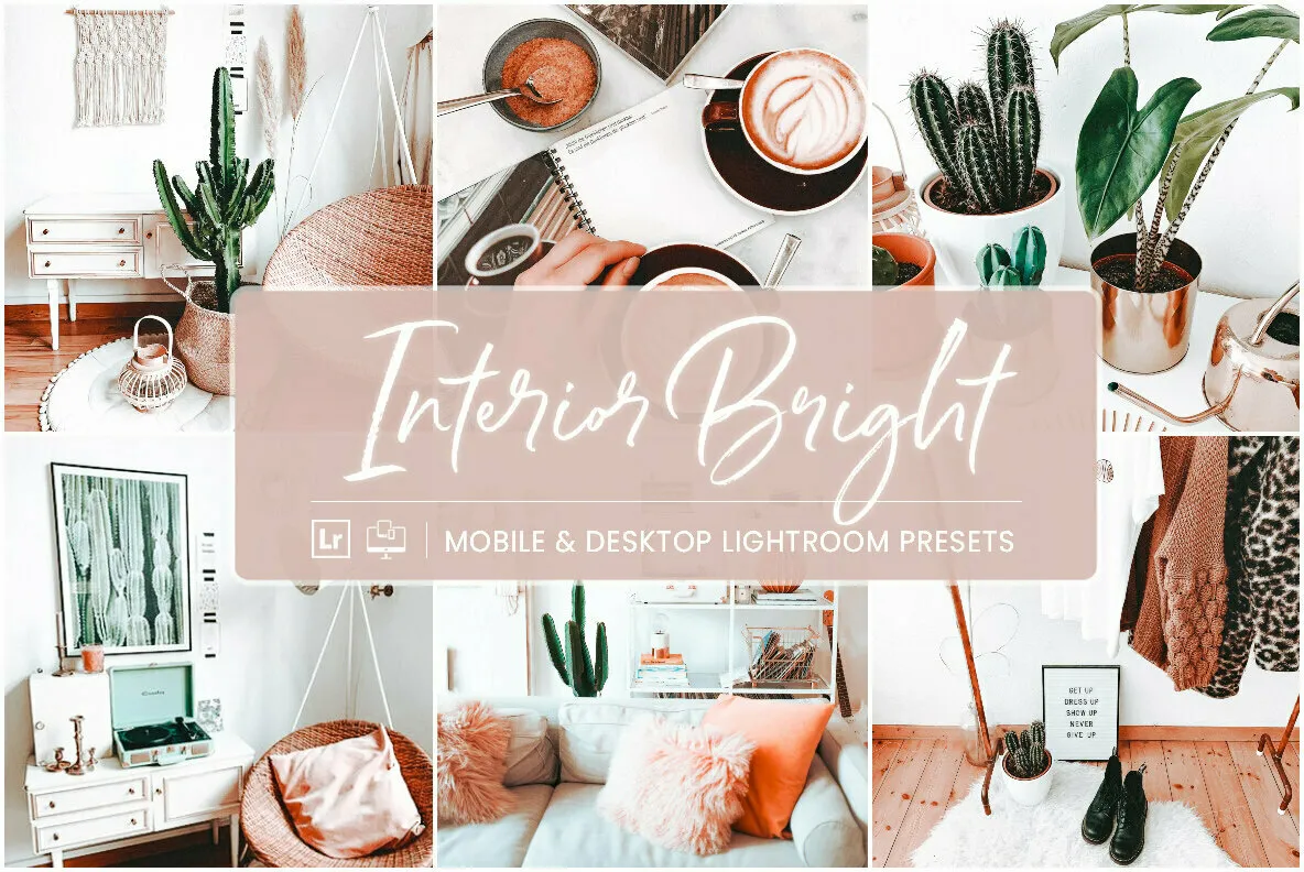 Interior Bright - Mobile & Desktop Lightroom Presets