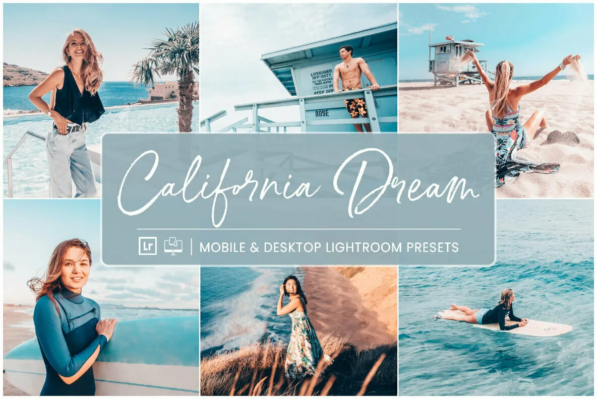 California Dream - Mobile & Desktop Lightroom Presets