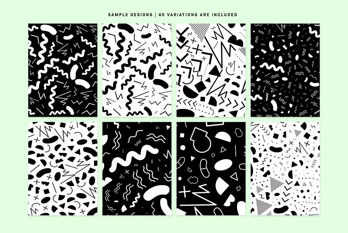 Simple Patterns II Graphics - YouWorkForThem