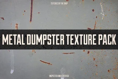 Metal Dumpster Texture Pack