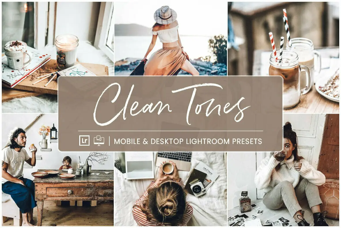 Clean Tones - Mobile & Desktop Lightroom Presets