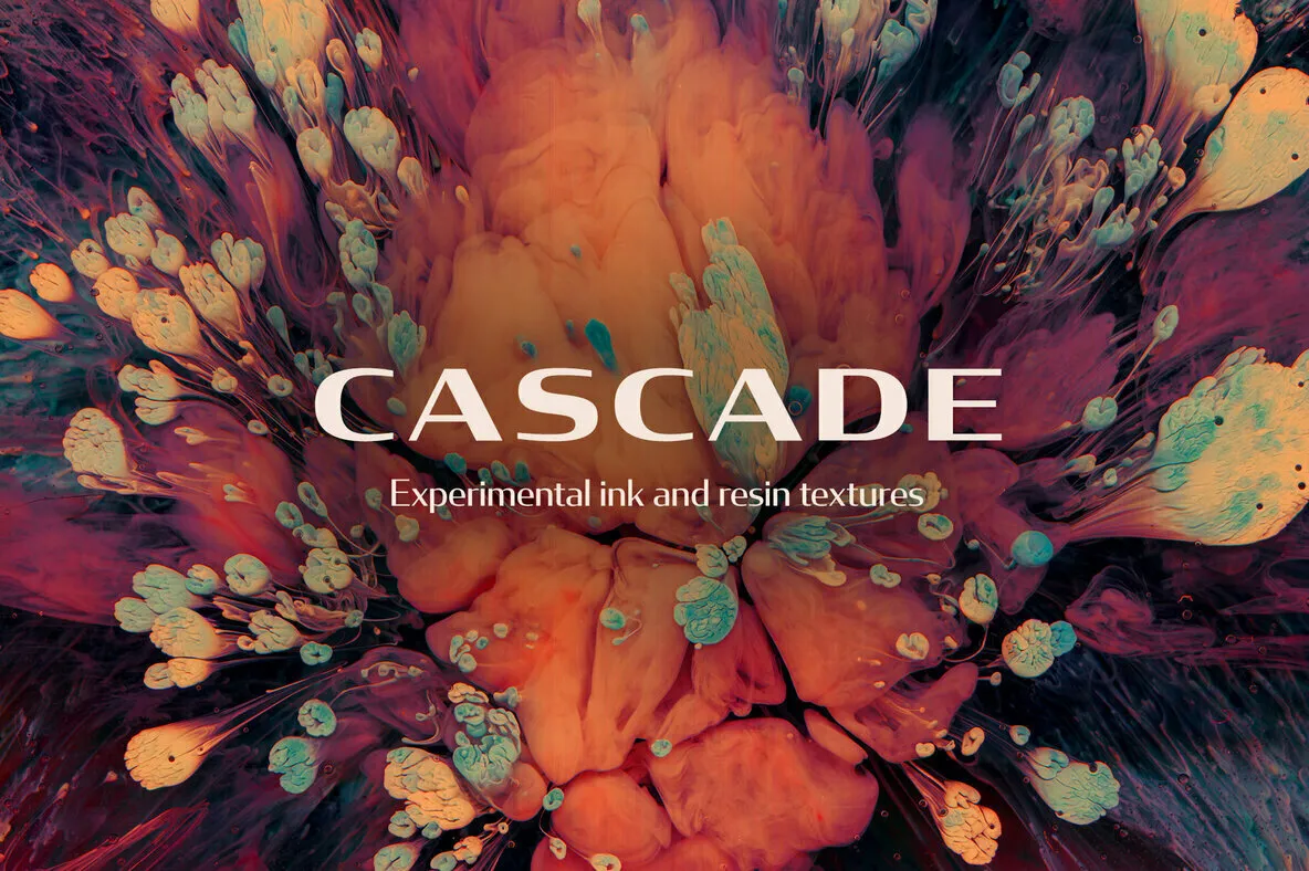 Cascade – Ink & Resin Textures