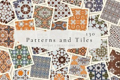 Moroccan 65 Patterns and 65 Tiles