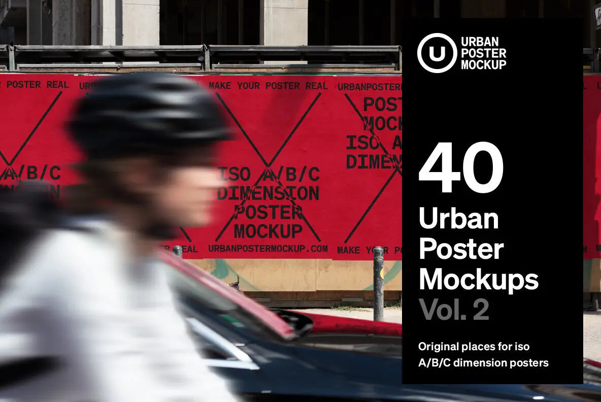 Urban Poster Mockup Vol.2