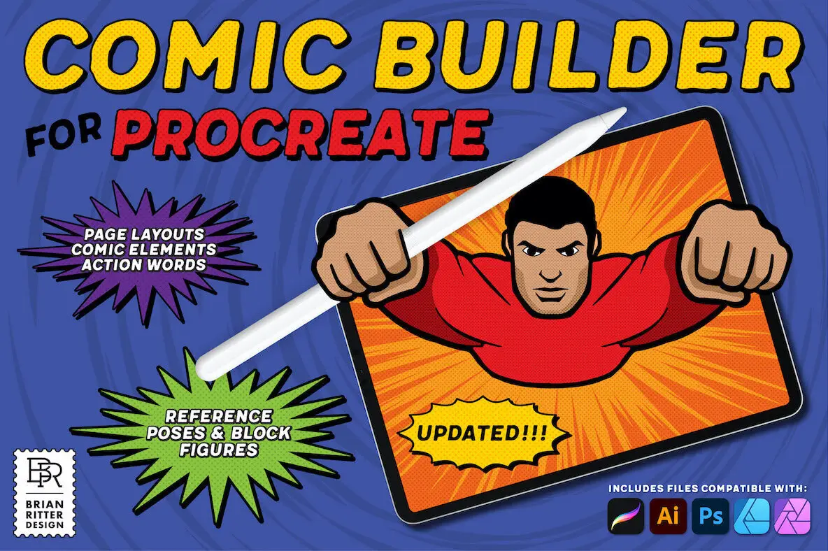 Comic Builder for Procreate