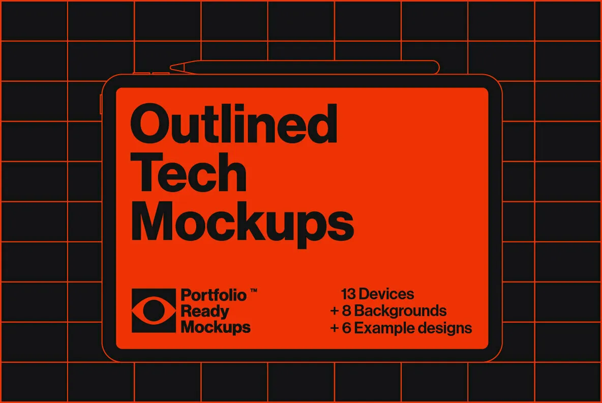 Outlined Tech Mockups