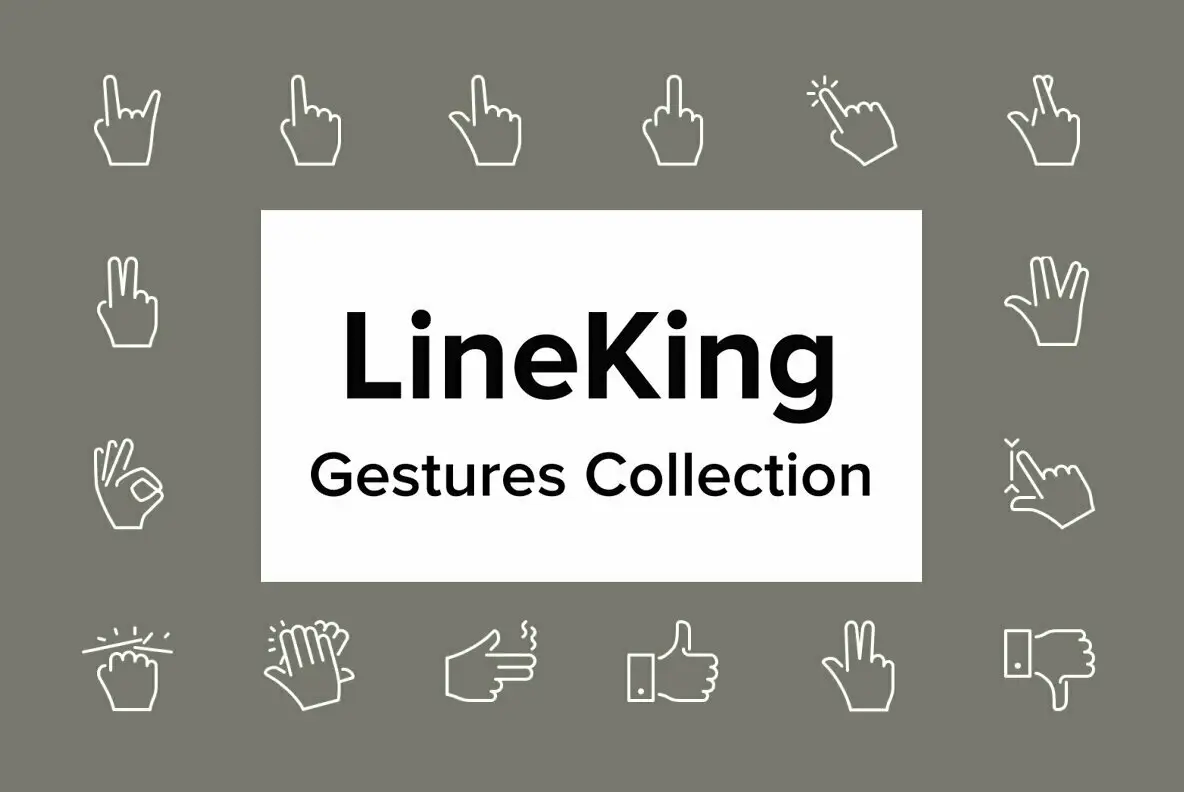 LineKing - Gestures Collection