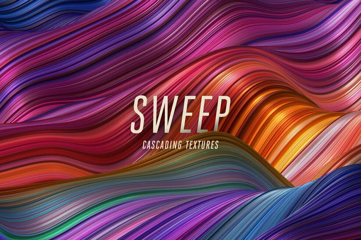 Sweep - Glossy Cascading Textures