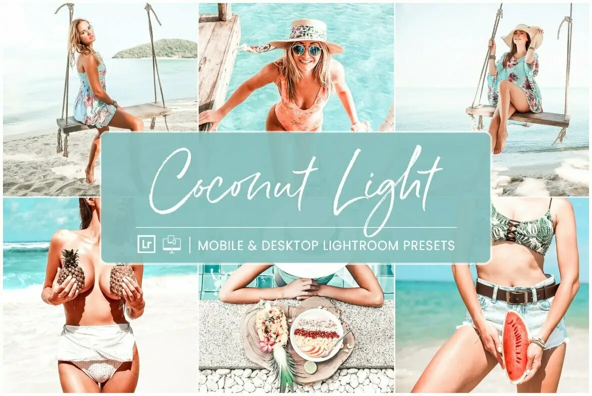 Coconut Light - Mobile & Desktop Lightroom Presets