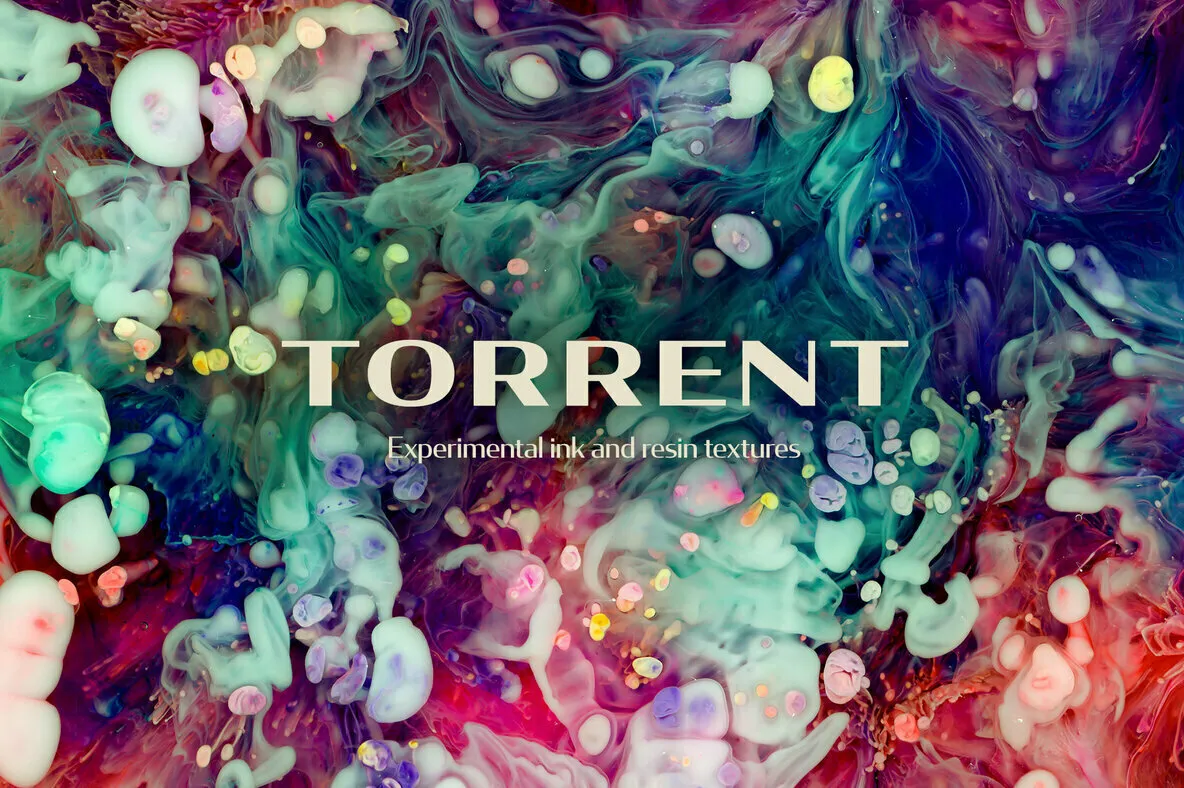 Torrent – Ink & Resin Textures