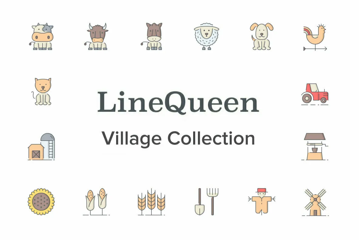 LineQueen - Village Collection