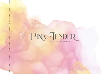 Pink Tender Ink Texture