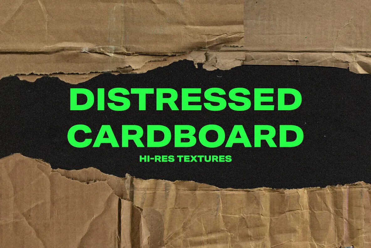 Distressed Cardboard Textures