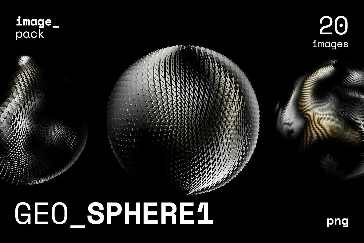 GEO_SPHERE1 Image Pack