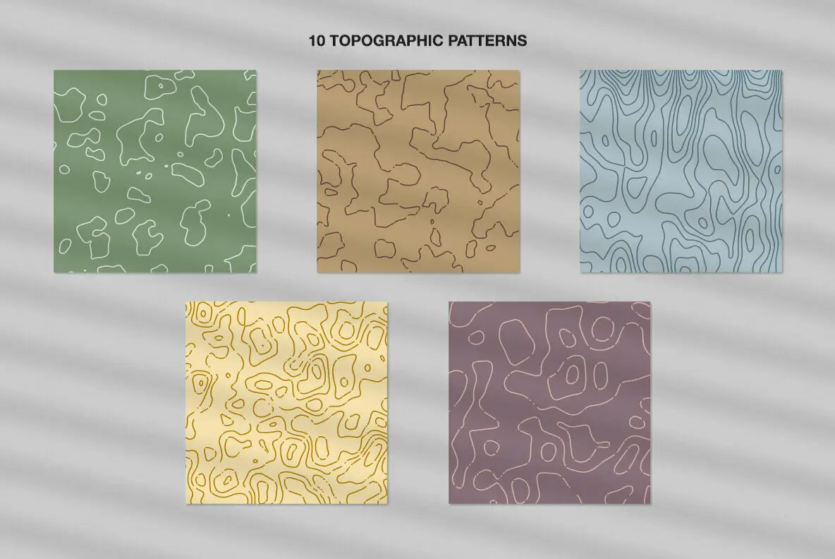 Topographic Patterns Patterns - YouWorkForThem