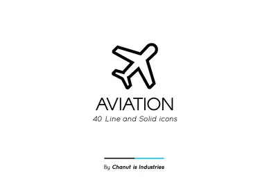 Aviation Premium Icon Pack