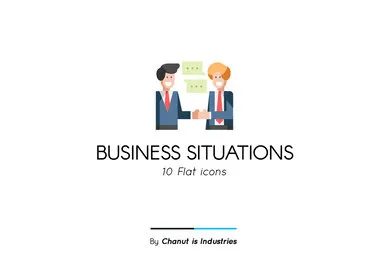 Business Situations Premium Icon Pack