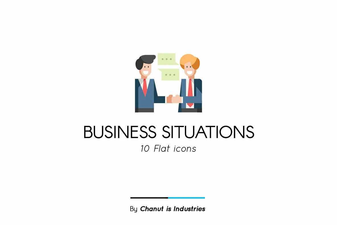 Business Situations Premium Icon Pack