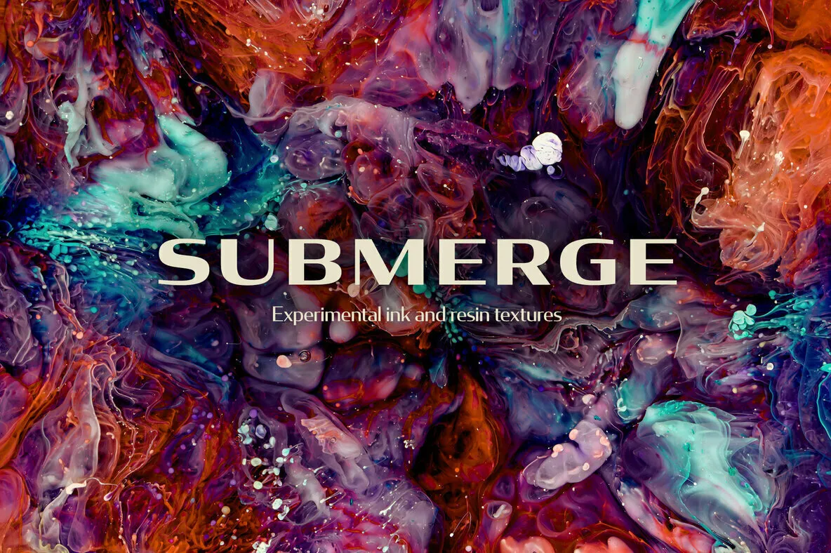 Submerge – Ink & Resin Textures