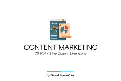 Content Marketing Premium Icon Pack