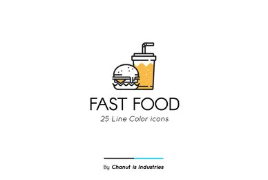 Fast Food Premium Icon Pack 02