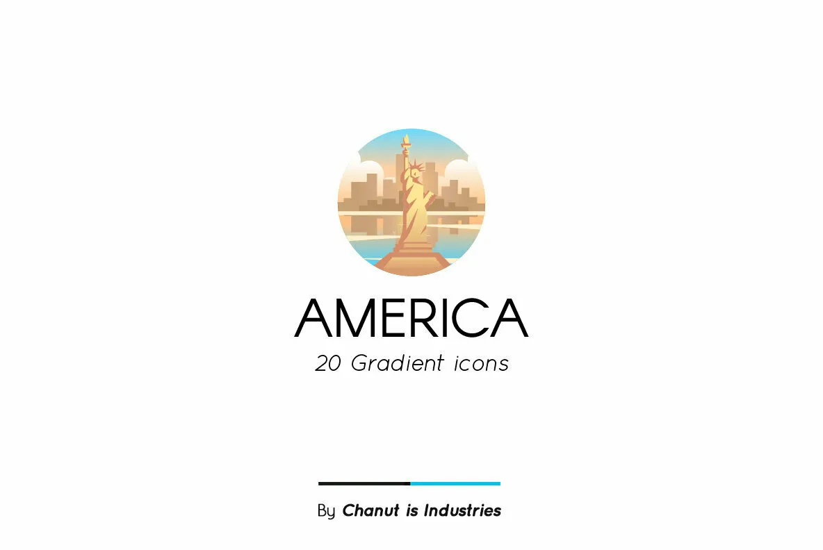America Premium Icon Pack