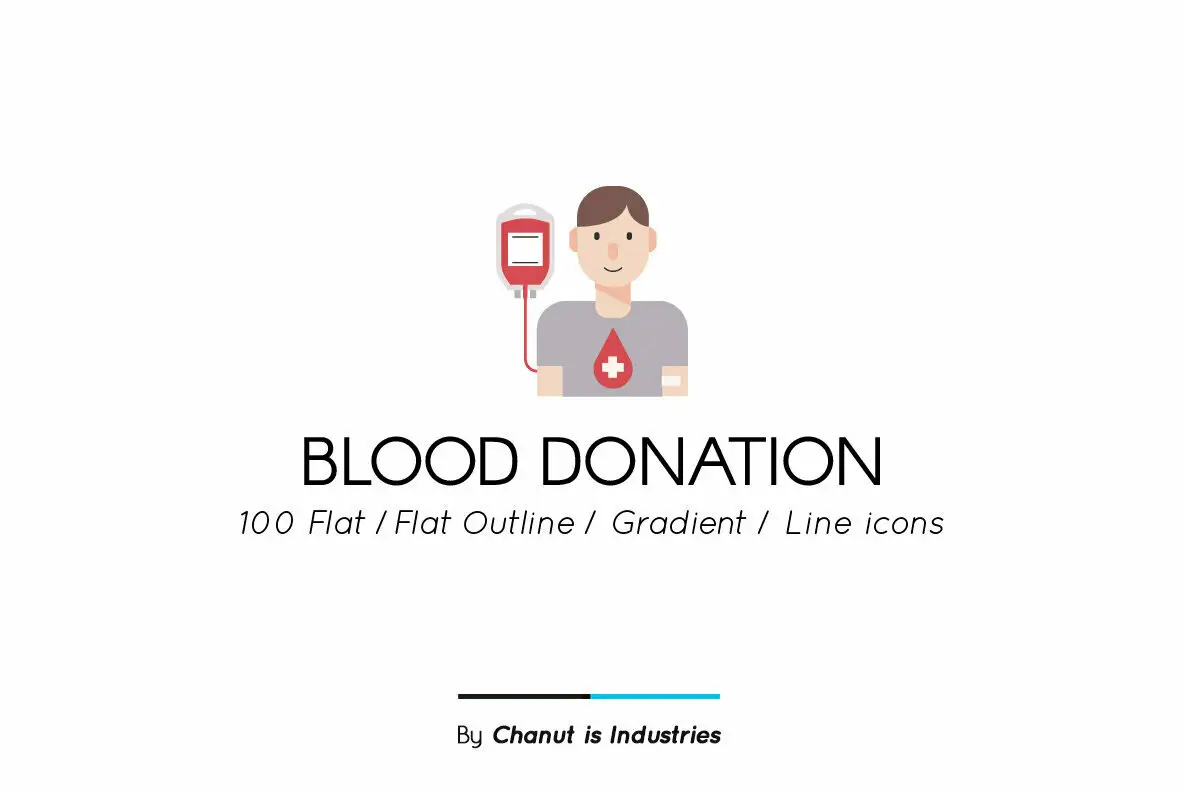 Blood Donation Premium Icon Pack