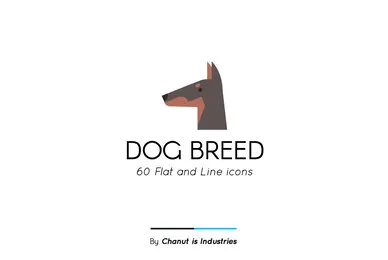 Dog Breed Premium Icon Pack