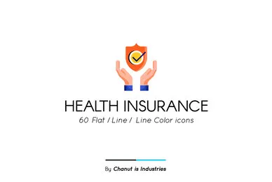 Health Insurance Premium Icon Pack