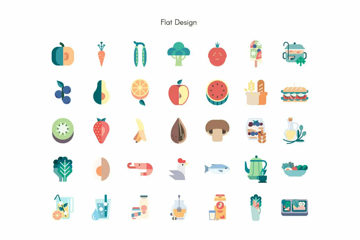Healthy Food Premium Icon Pack Icons - YouWorkForThem