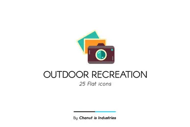 Outdoor Recreation Premium Icon Pack