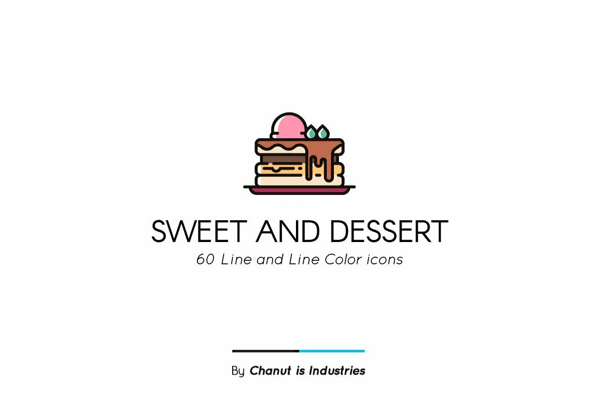 Sweet and Dessert Premium Icon Pack