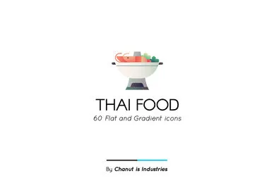 Thai Food Premium Icon Pack